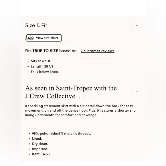 NWT J.Crew Collection sequin midi skirt - Picture 4 of 10